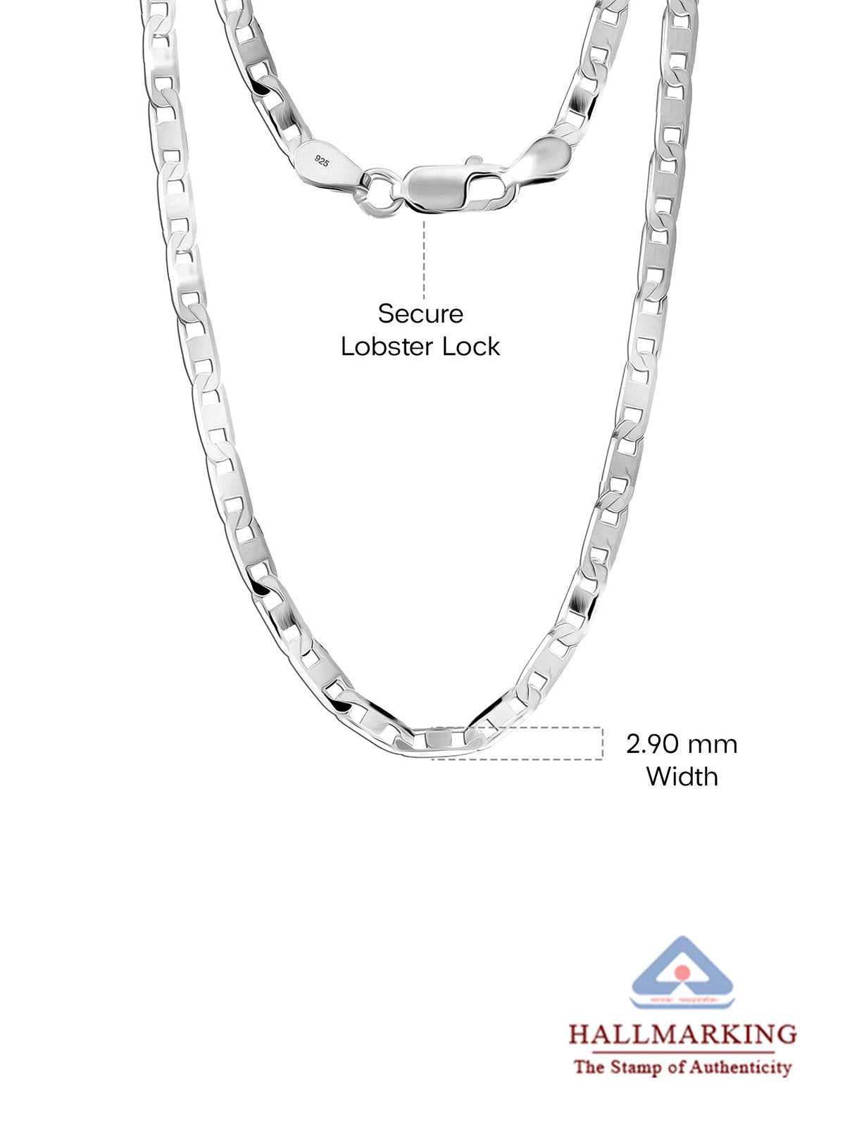 Catena Classic Women's Chain Necklace