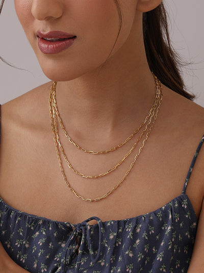 18K Gold-Plated Eterna Link Mirage