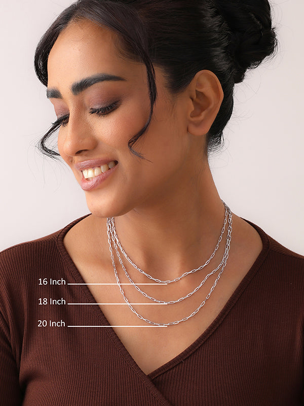 Stellar Italia Paperclip Chain