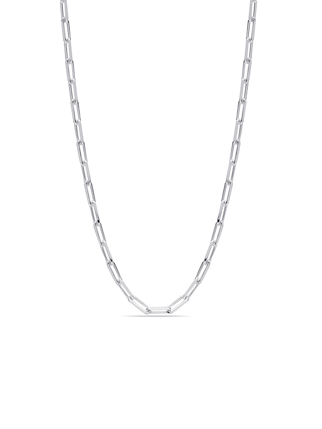 Men Silver Chain Necklace