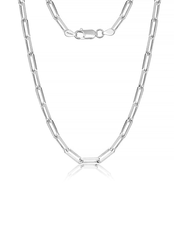 Italian Paperclip Link Chain