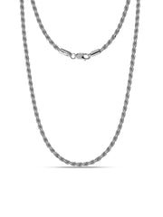 Torcia Twisted Rope Women's Chain Necklace