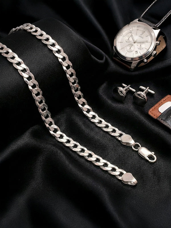 Diamond-Cut Curb Chain 6mm