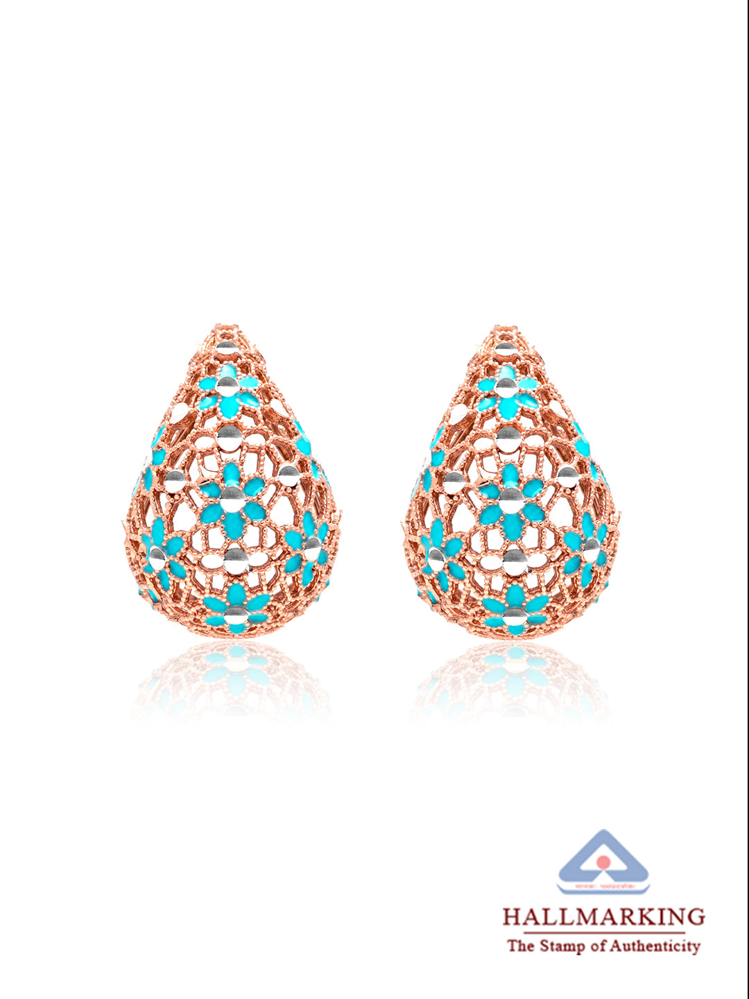 Marcelline Filigree Teardrop Earrings