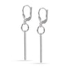 925 Sterling Silver Leverback Drop Dangler Earrings for Women Teen