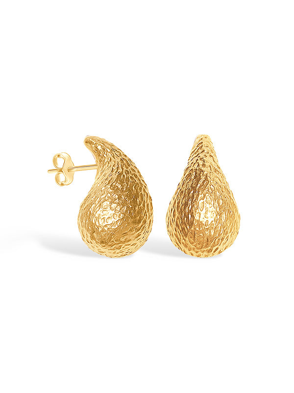 14K Gold-Plated Aqualume Stud Earrings