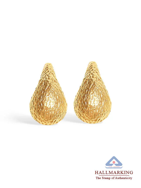925 Sterling Silver Jewellery | 14K Gold-Plated Aqualume Stud Earrings | acpl-ecom.myshopify.com