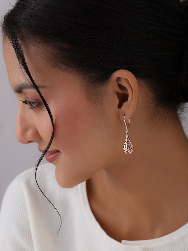 Aurelia Rose Raindrop Earrings