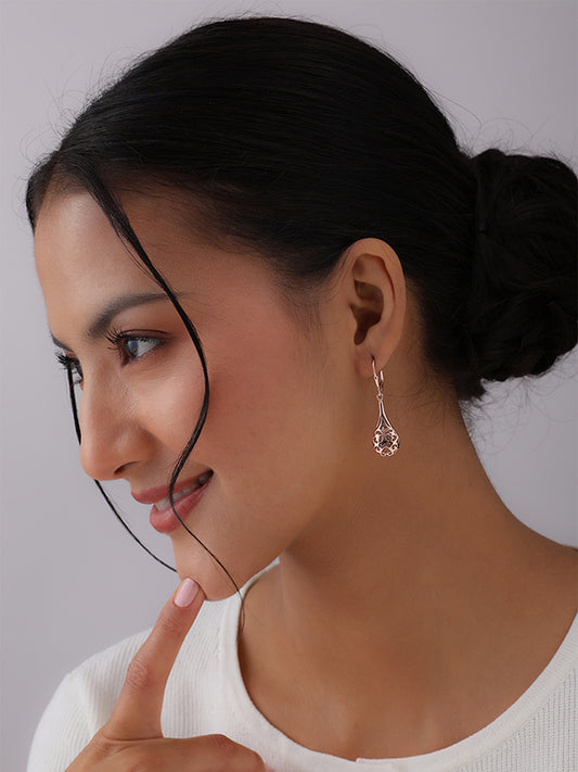 Aurelia Rose Raindrop Earrings