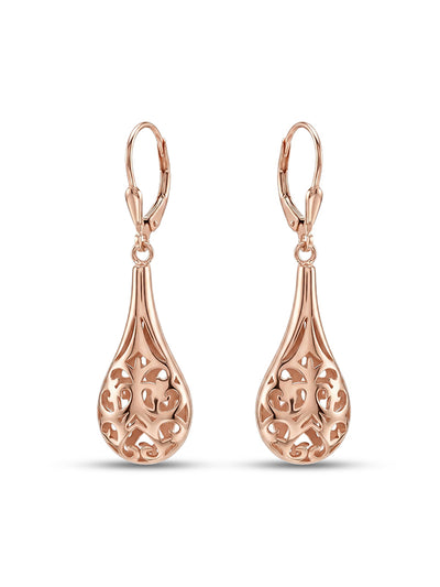 Aurelia Rose Raindrop Earrings