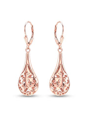 Aurelia Rose Raindrop Earrings