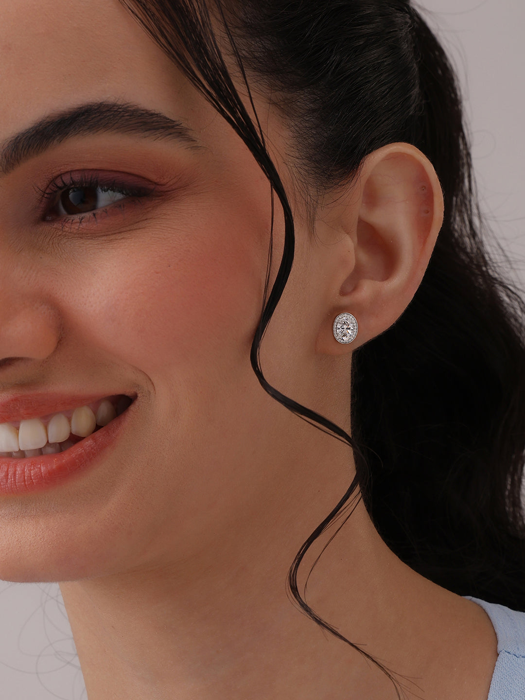 Silver Signature Studs