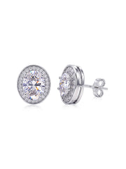 Silver Signature Studs