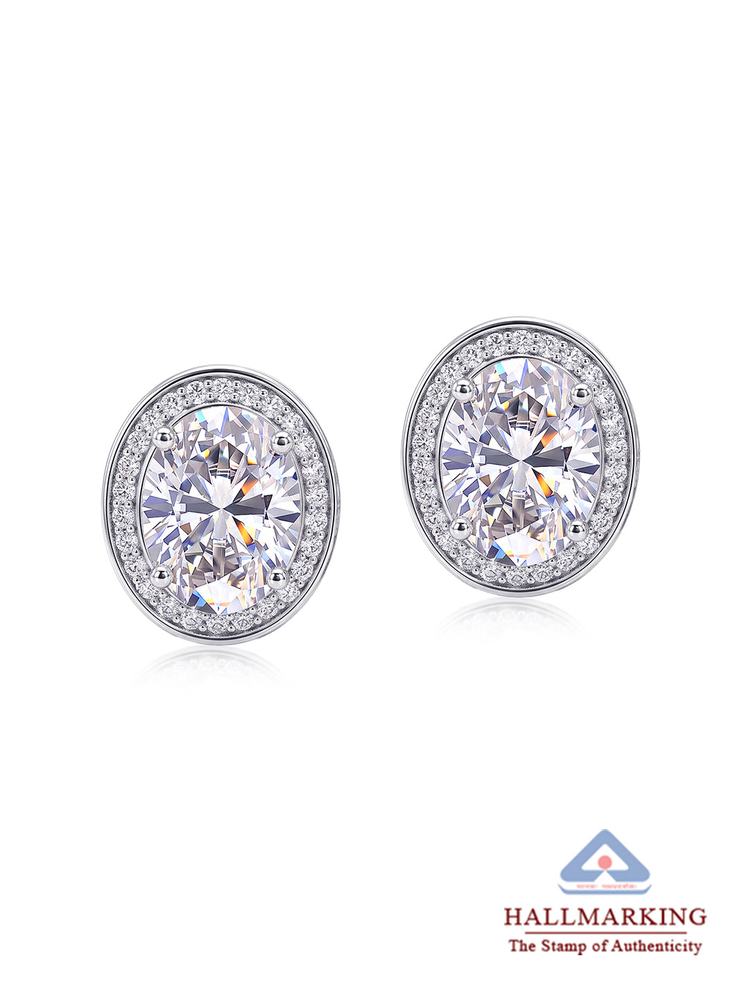 Silver Signature Studs