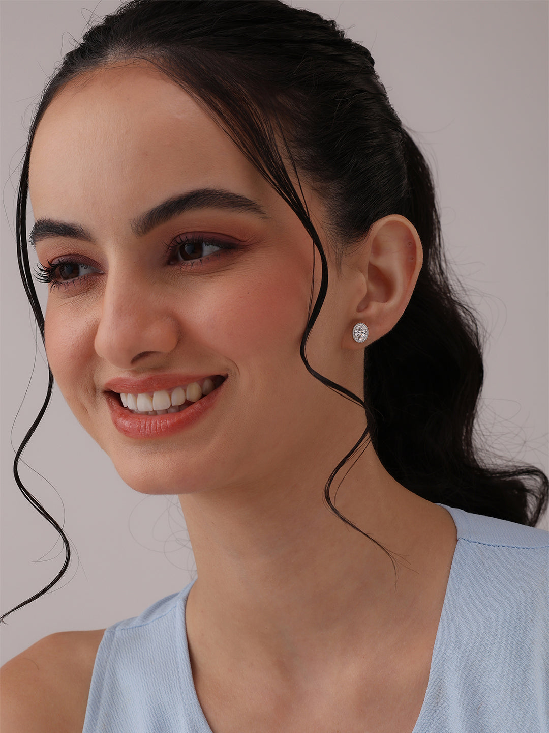 Silver Signature Studs