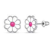 Classic Silver Kids Studs