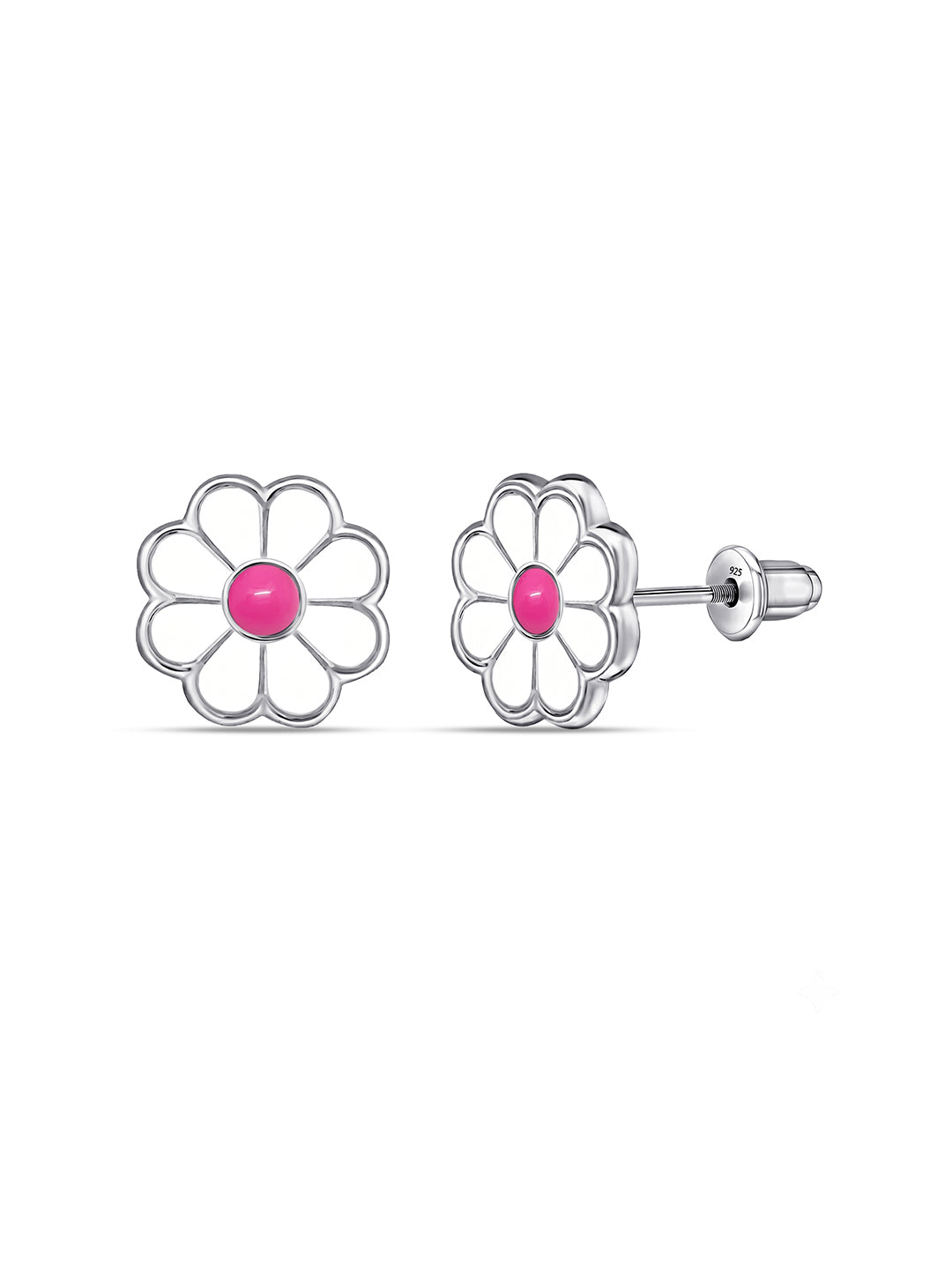 Classic Silver Kids Studs