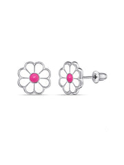 Classic Silver Kids Studs