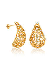Gold Stud Earrings