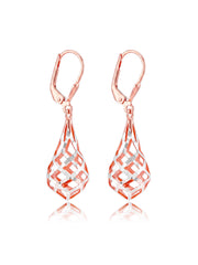 Rose Gold Drop Earrings