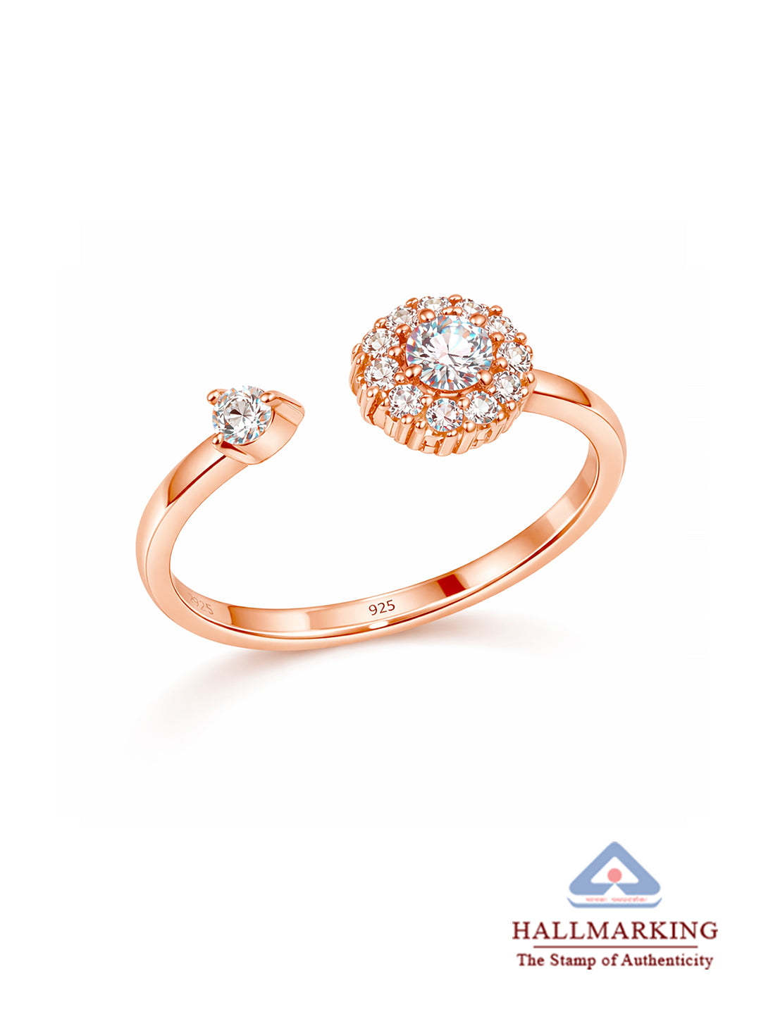 Rose Gold Open Ring