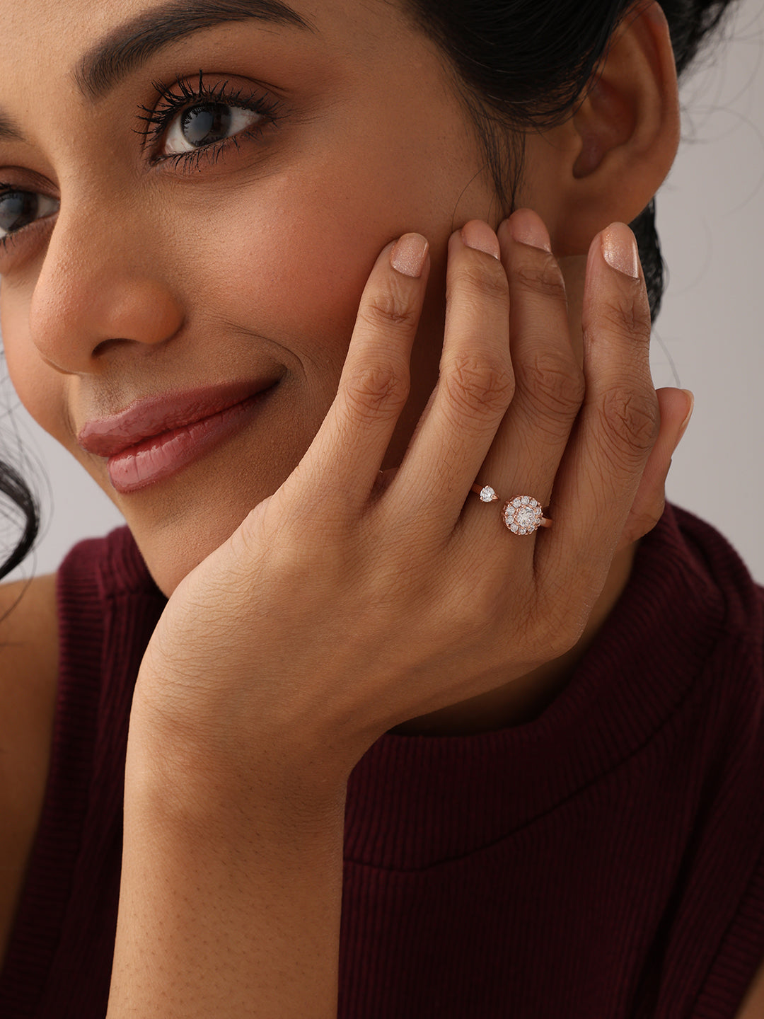 Rose Gold Open Ring