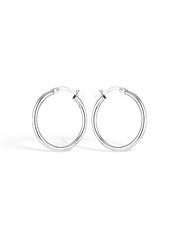 Italian Tube Click-Top Hoops 2.5mm