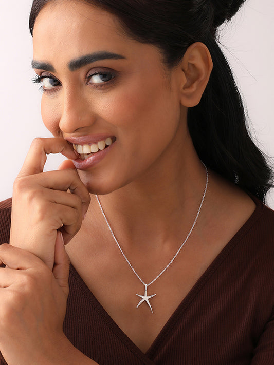 StarFish Mother of Pearl Contemporary Necklace