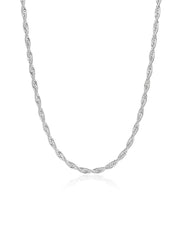 Silver Long Chain Necklace