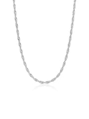 Silver Long Chain Necklace