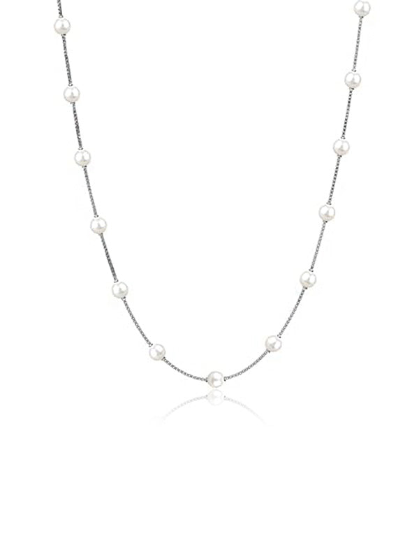 Italian Pearl Station Chain