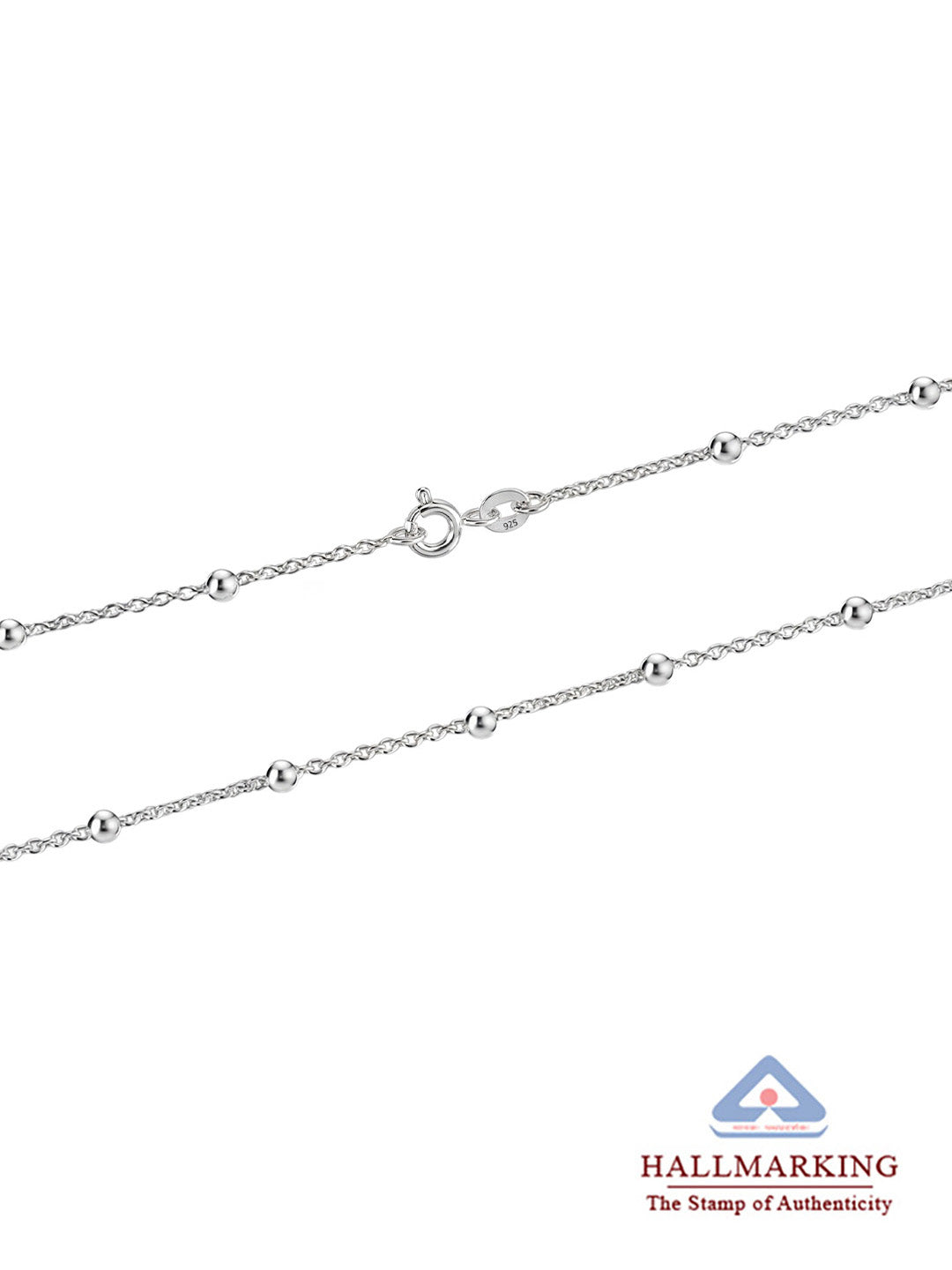 Venezia Ball Bead Station Women's Chain Necklace