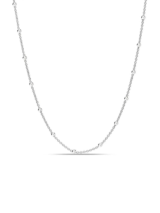 Venezia Ball Bead Station Women's Chain Necklace
