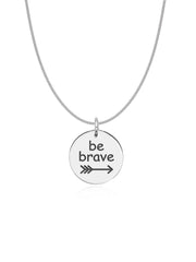 Dual Tone Charm Necklace
