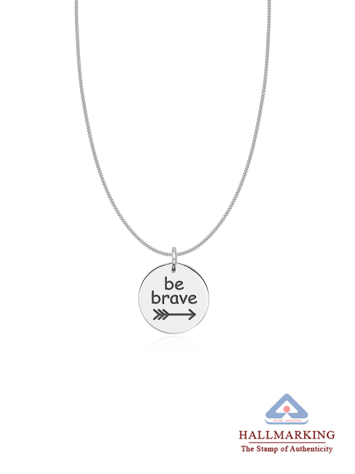 Dual Tone Charm Necklace
