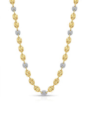 Layla Layered CZ Accent Women's Necklace