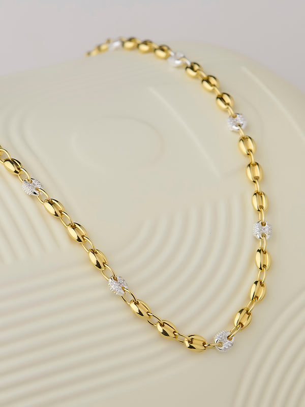 Layla Layered CZ Accent Women's Necklace