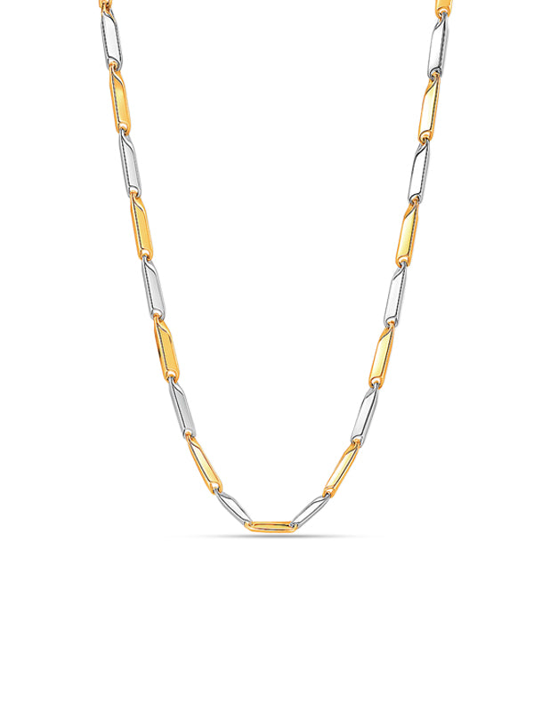 Caelia Two-Tone Statement Women's Choker Necklace