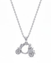 Scooter Charm Pendant Necklace