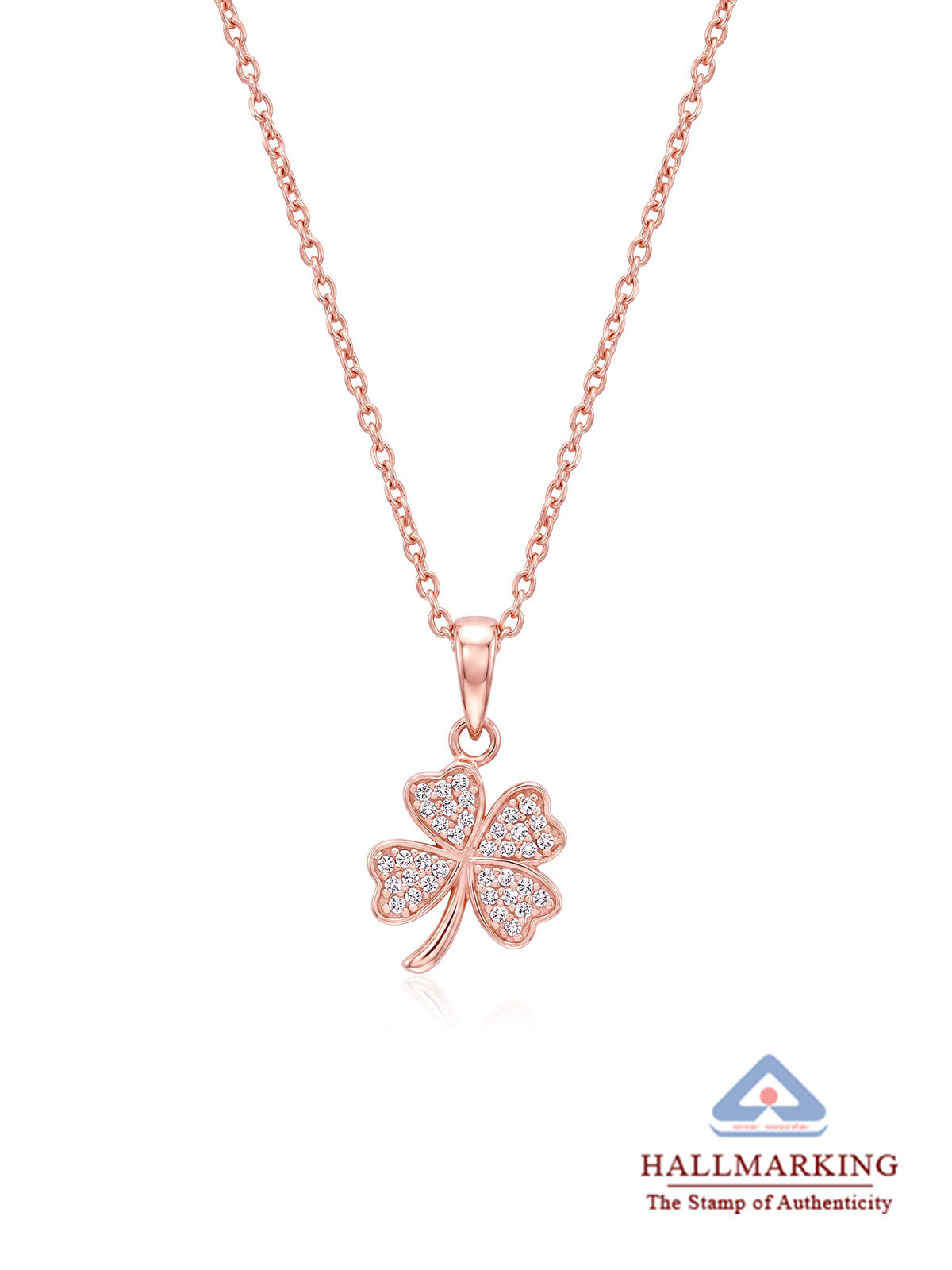 Rose Gold Pendant Necklace
