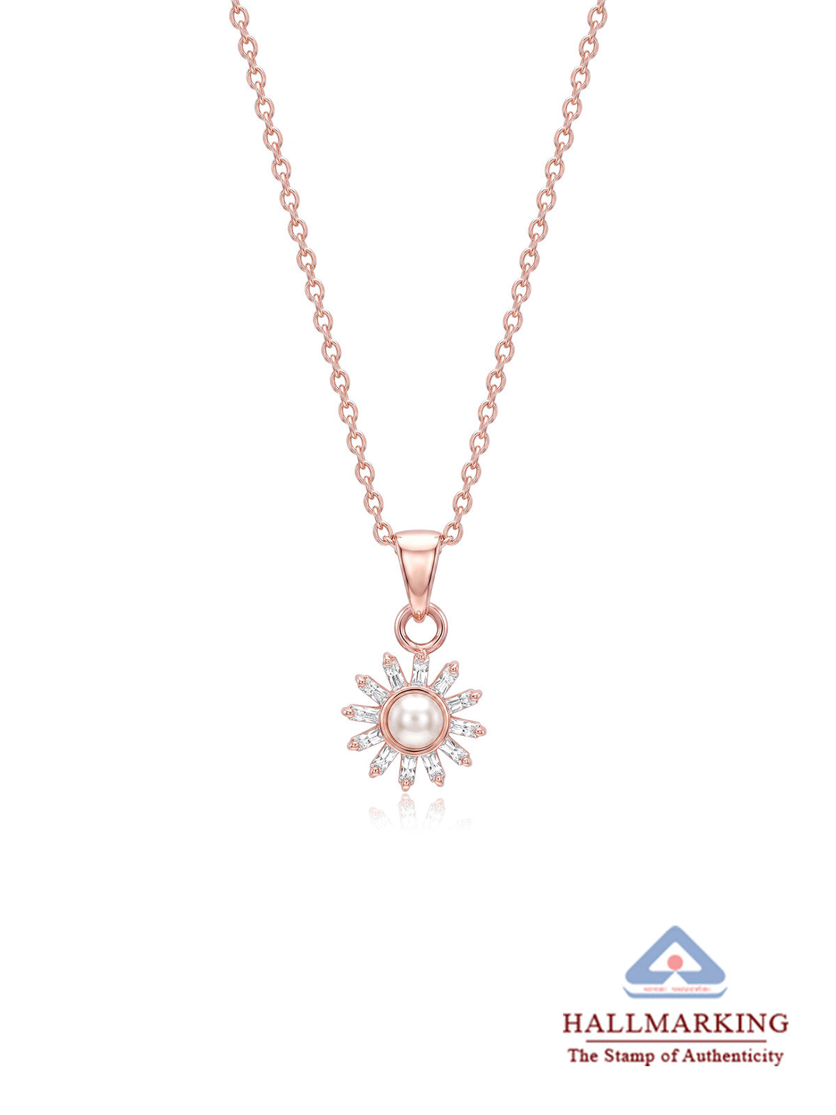 Rose Gold Everyday Pendant Necklace