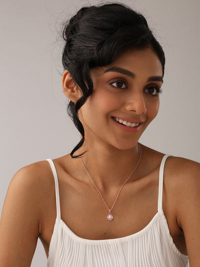 Rose Gold Everyday Pendant Necklace
