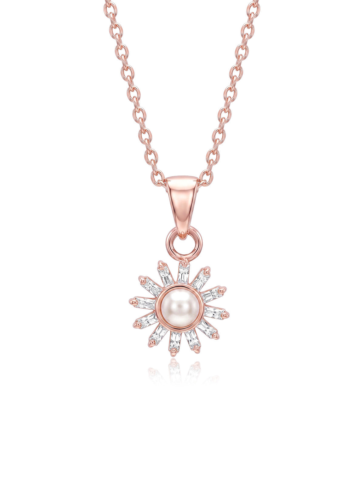 Rose Gold Everyday Pendant Necklace