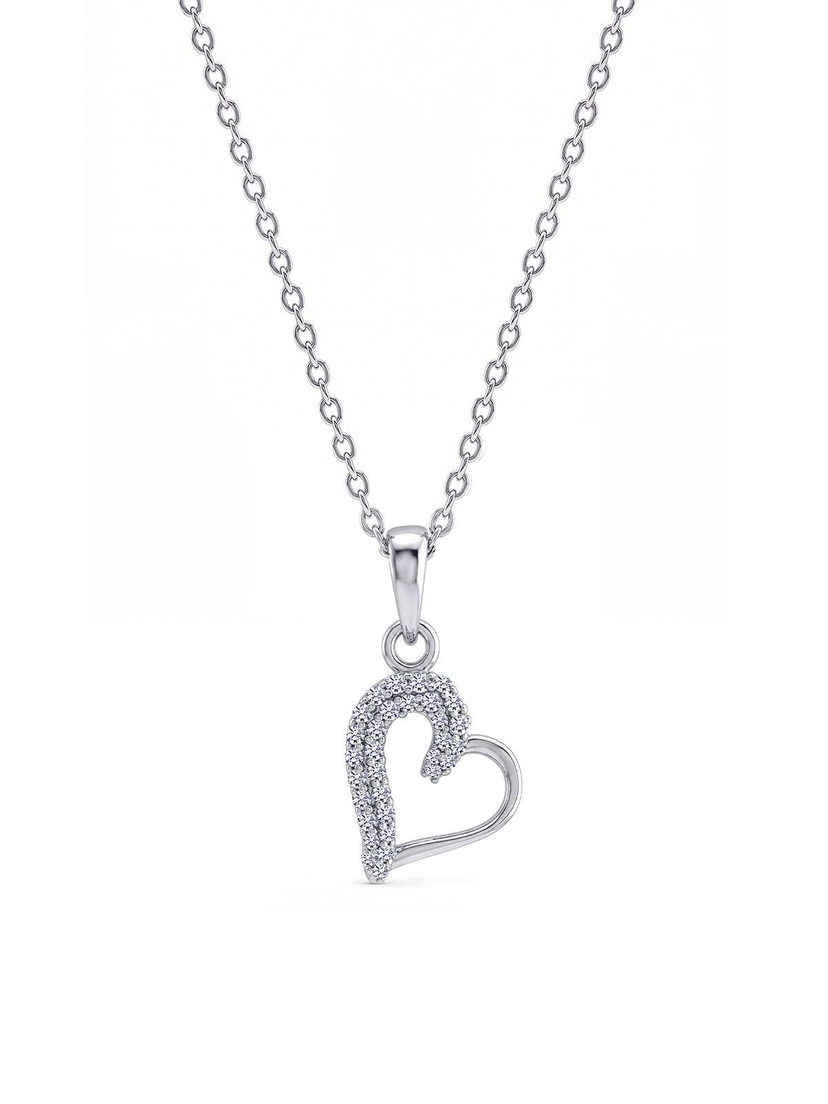 Amora Crystal Heart Pendant
