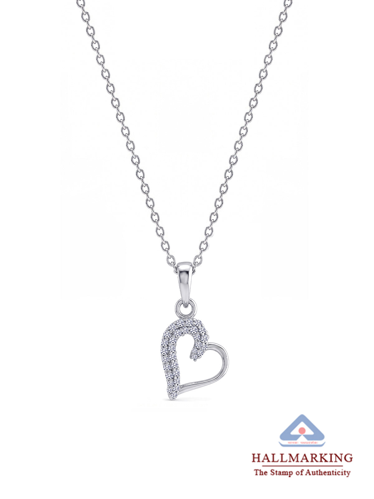 Amora Crystal Heart Pendant