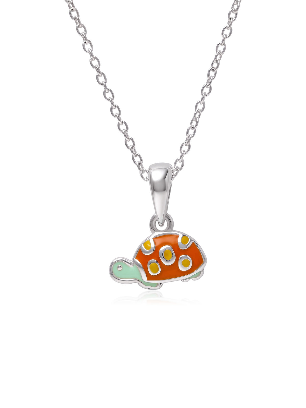 Colorful Turtle Pendant Necklace