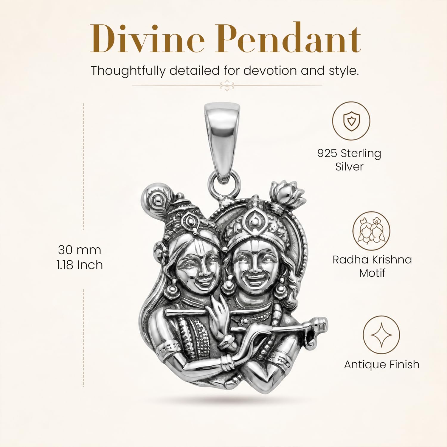 Antique Statement Pendant