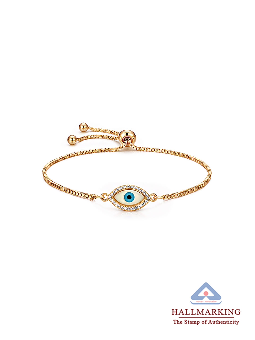 Seren Evil Eye Slider Women's Bracelet