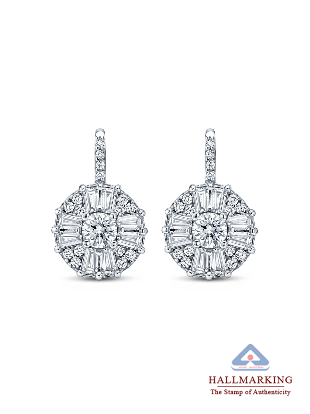 Rhodium Everyday Dangler Earrings