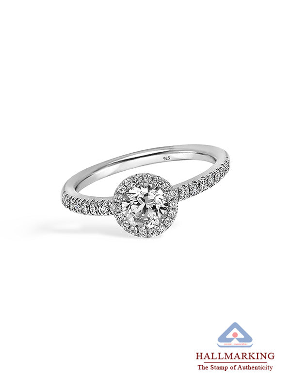 Cushion-Cut CZ Wedding Band Ring